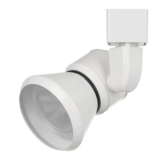 10W Integrated LED Metal Track Fixture with Cone Head White