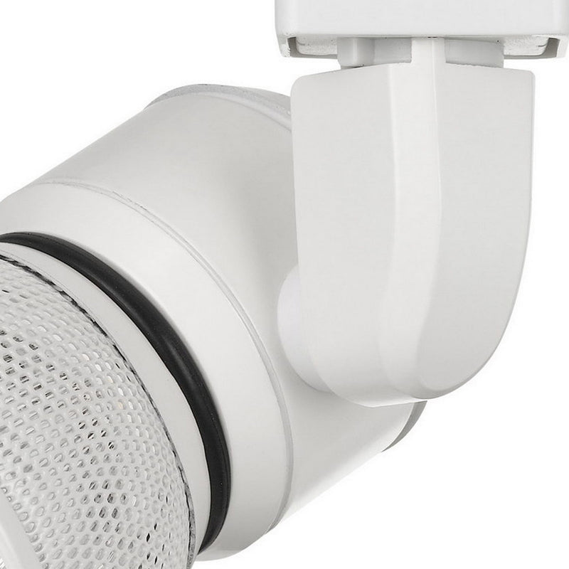 10W Integrated LED Metal Track Fixture with Mesh Head White-zoom-