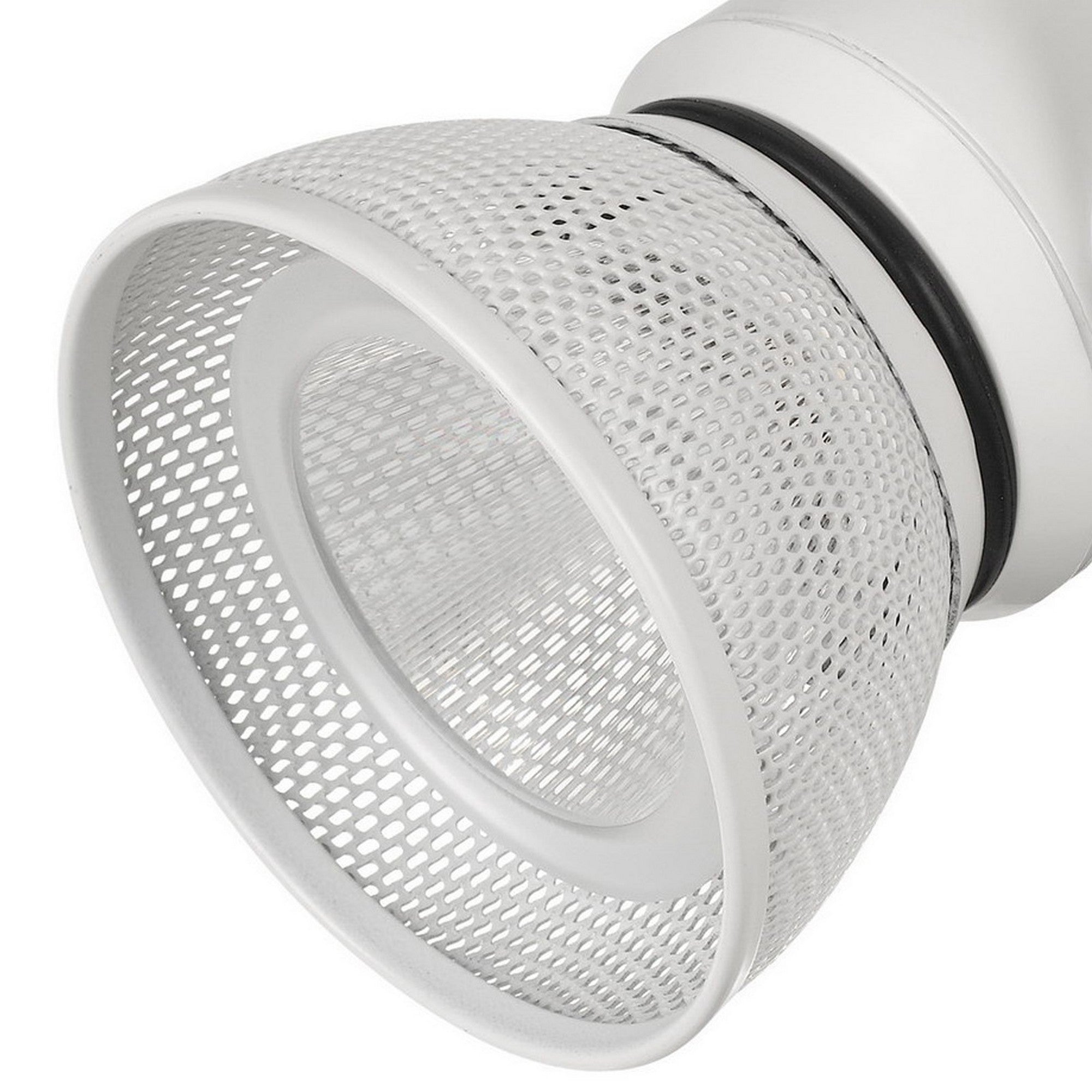 10W Integrated LED Metal Track Fixture with Mesh Head White-zoom-4