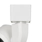 10W Integrated LED Track Fixture with Polycarbonate Head White and Black