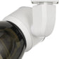 10W Integrated LED Track Fixture with Polycarbonate Head White and Black