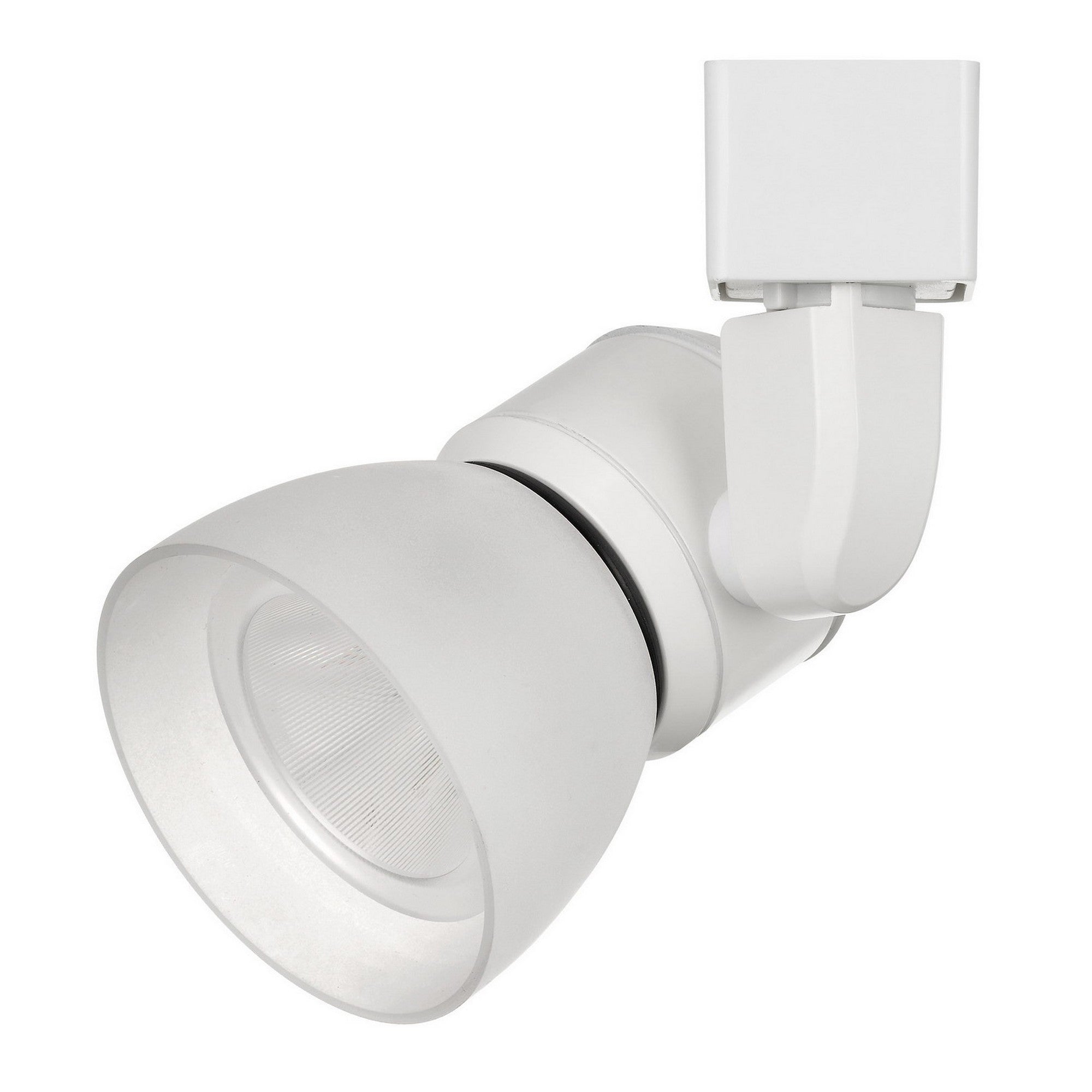 10W Integrated LED Track Fixture with Polycarbonate Head White-zoom-1