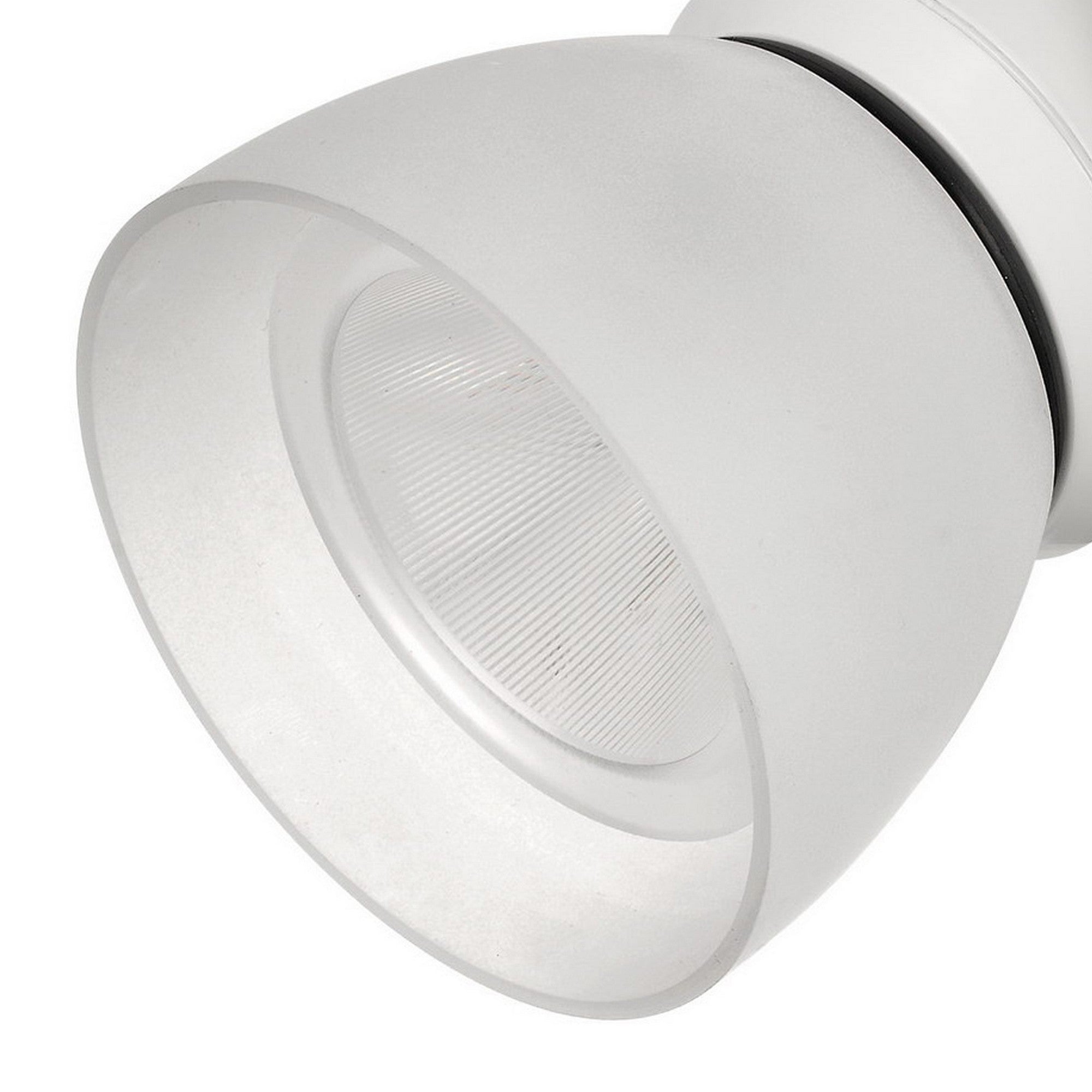 10W Integrated LED Track Fixture with Polycarbonate Head White-zoom-4