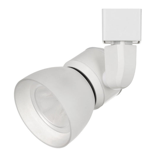 10W Integrated LED Track Fixture with Polycarbonate Head White