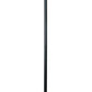 Paper Wrapped Tapered Shade Double Chain Floor Lamp Brown And Metal Gray