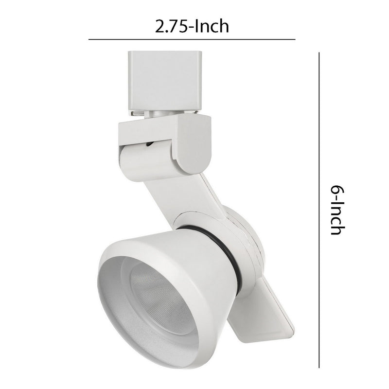 12W Integrated LED Metal Track Fixture with Dimmer Feature White-zoom-