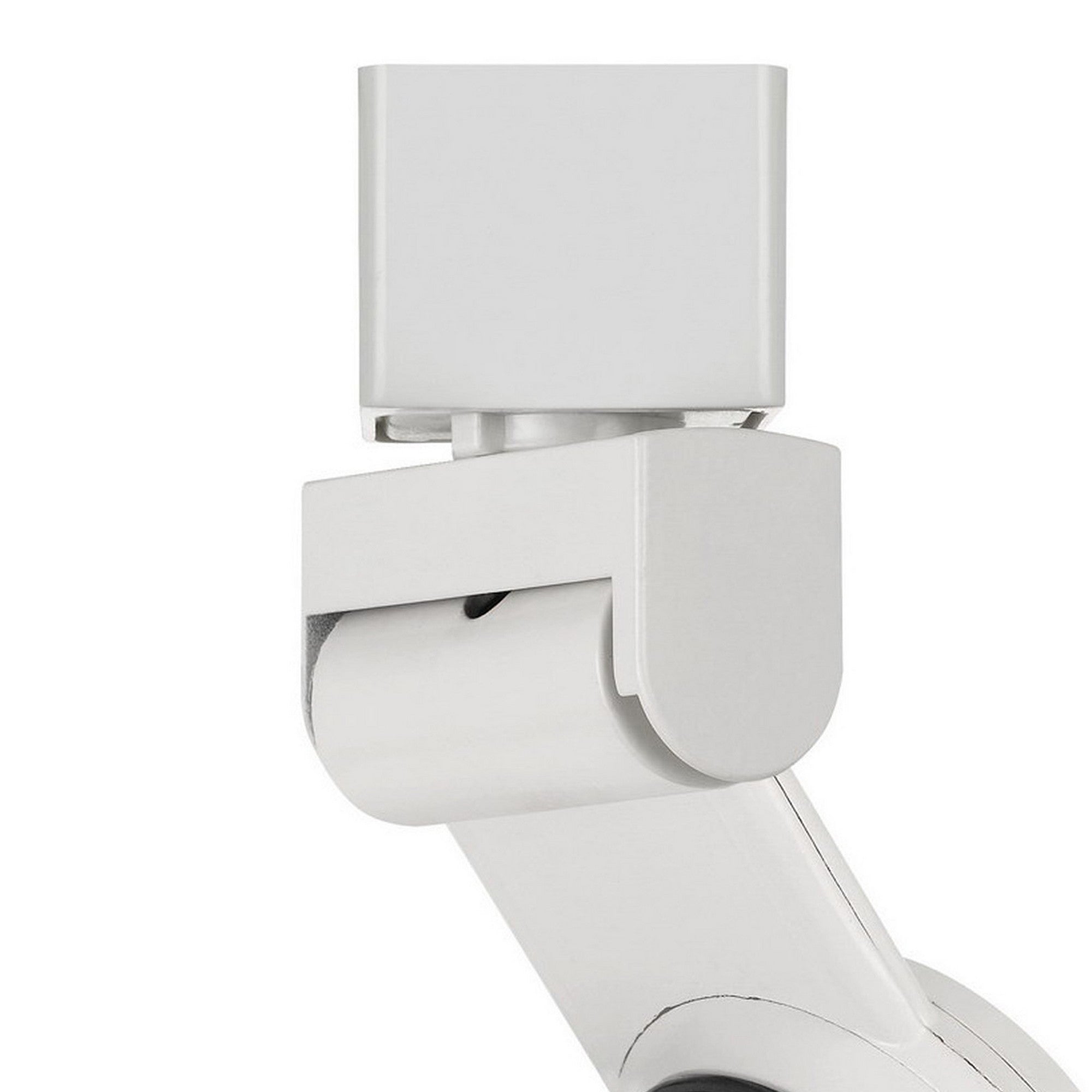 12W Integrated LED Metal Track Fixture with Mesh Head White and Black-zoom-2