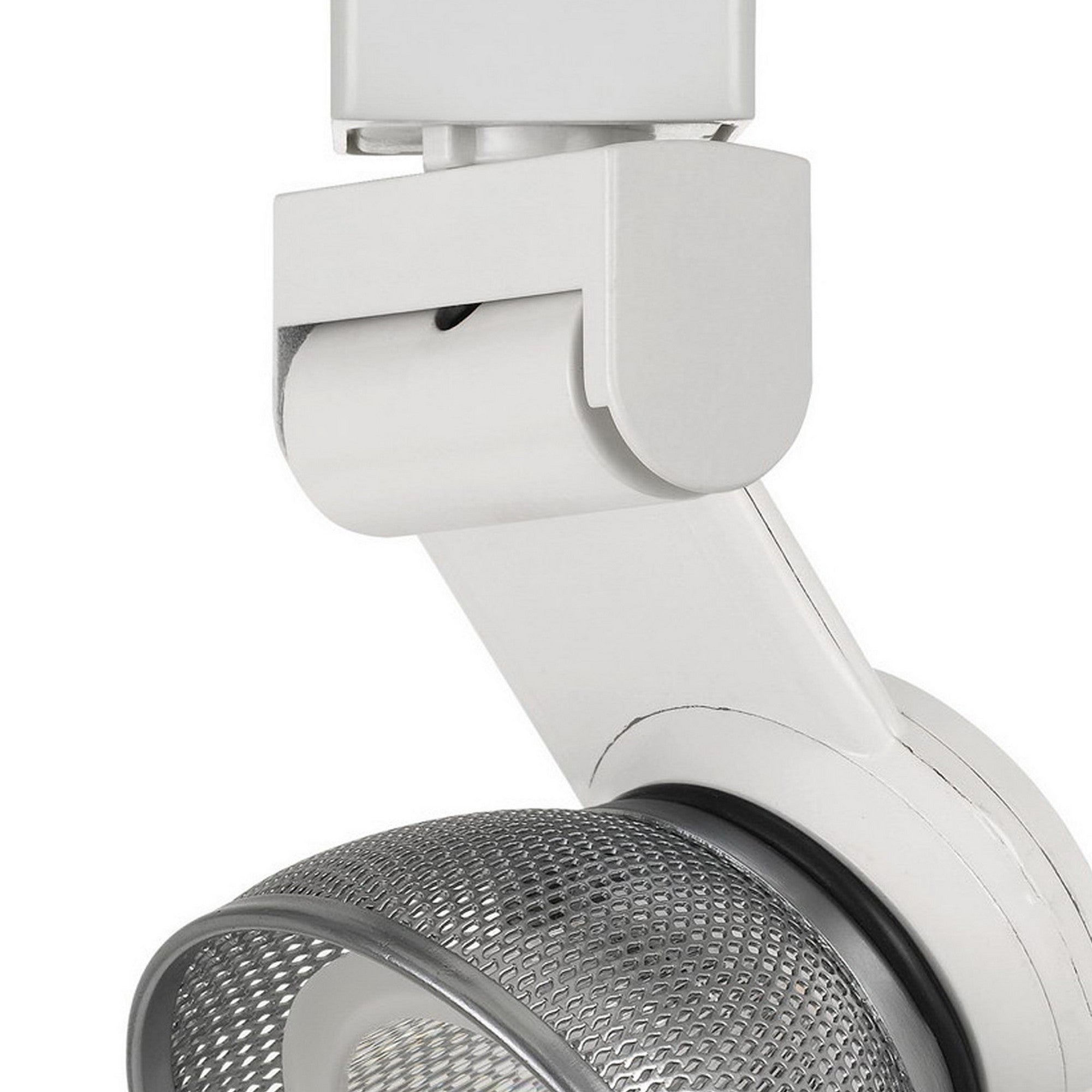 12W Integrated LED Metal Track Fixture with Mesh Head Gray and Black-zoom-3