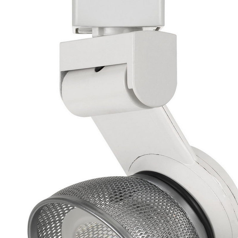 12W Integrated LED Metal Track Fixture with Mesh Head Gray and Black-zoom-