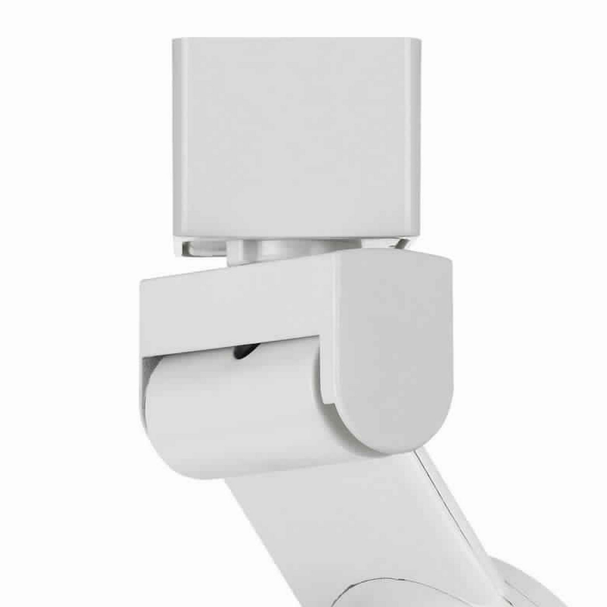 12W Integrated LED Metal Track Fixture with Mesh Head Black and White-zoom-2