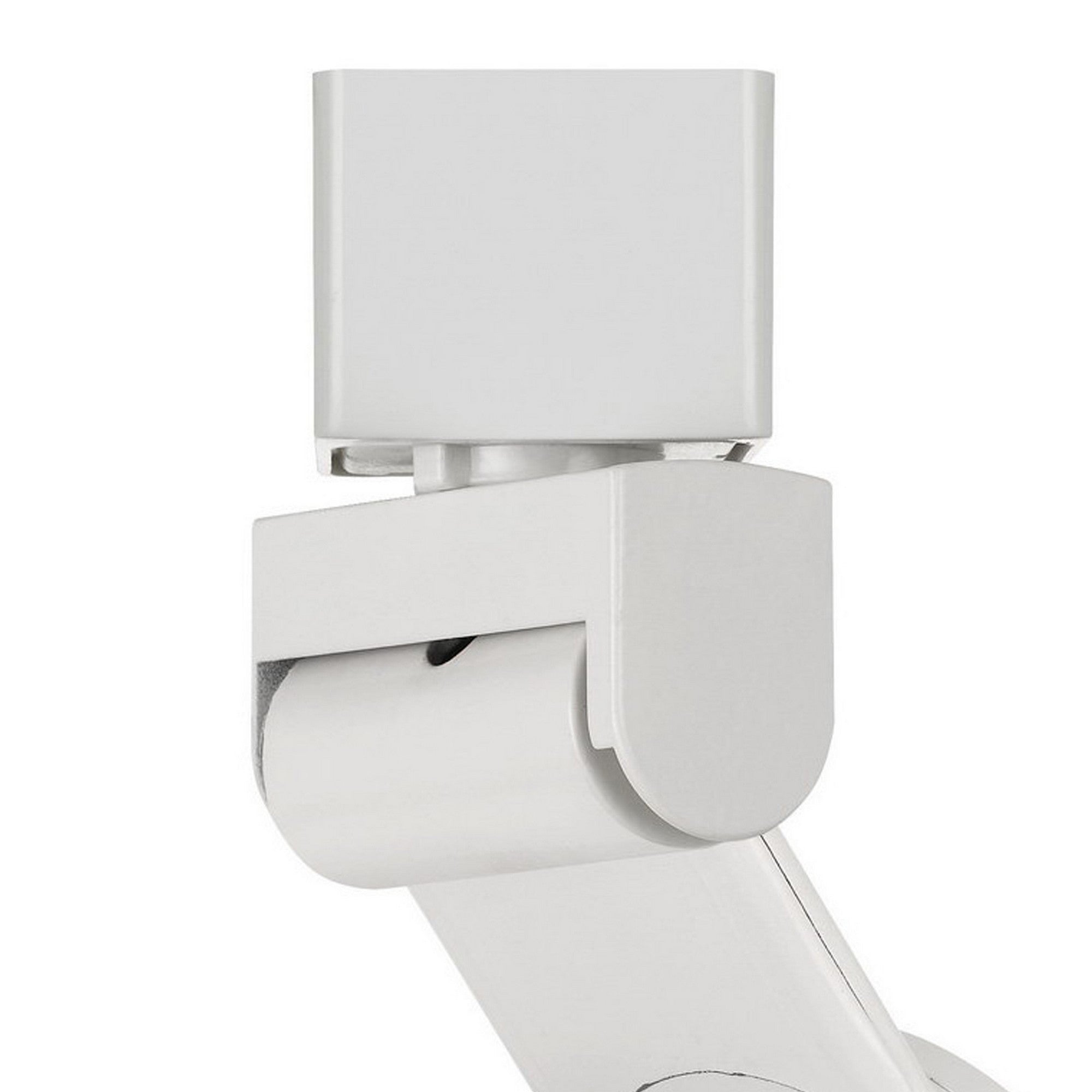 12W Integrated LED Metal Track Fixture with Mesh Head Brown and White