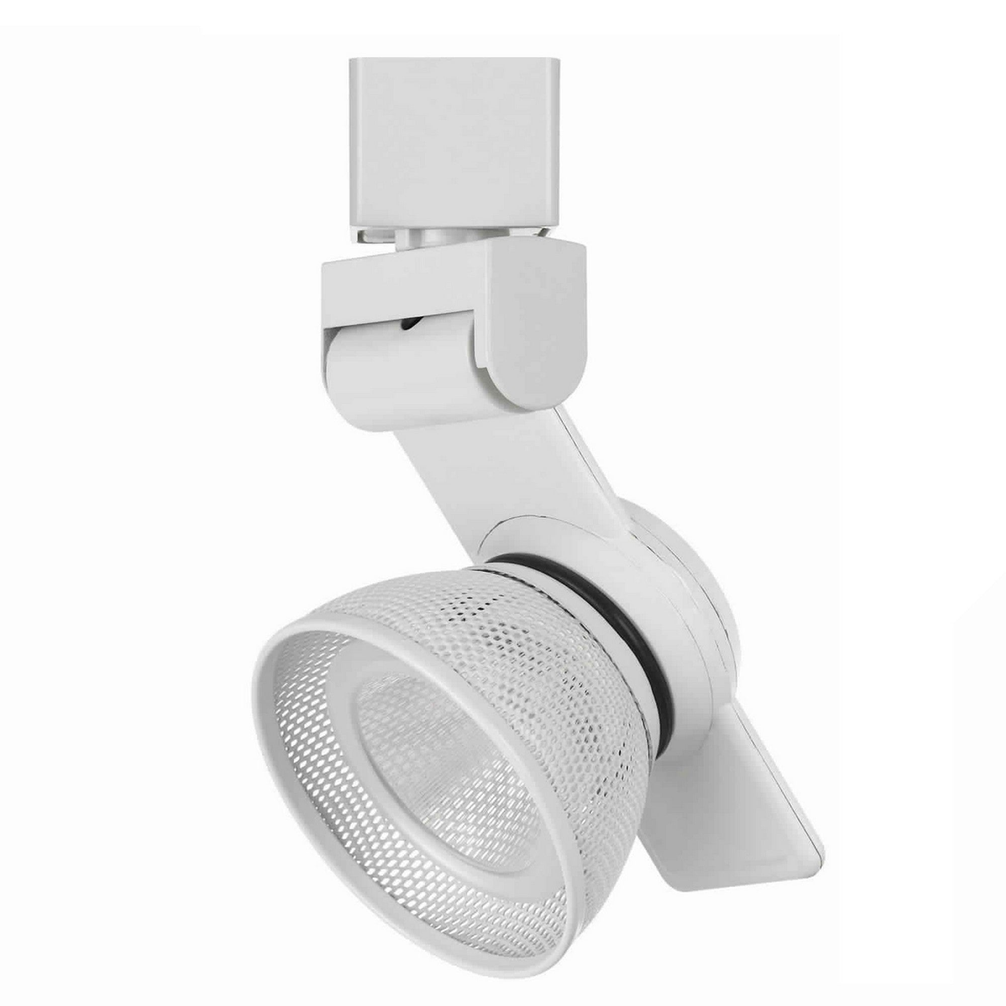 12W Integrated LED Metal Track Fixture with Mesh Head White-zoom-1