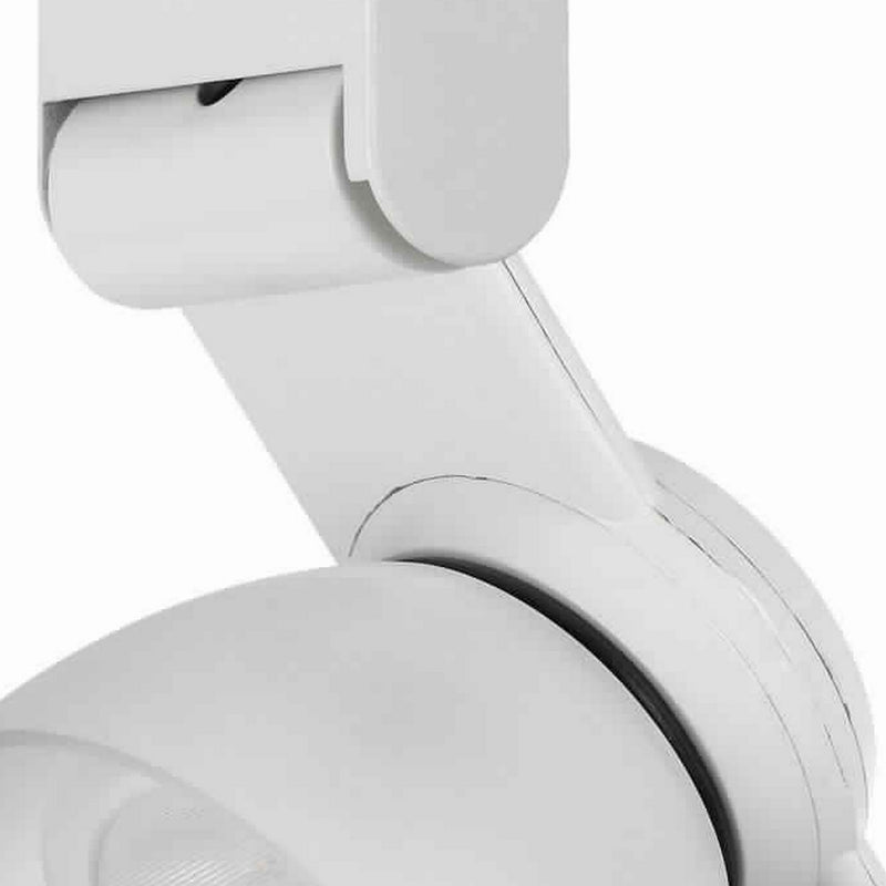 12W Integrated LED Metal Track Fixture with Oval Design HeadWhite-zoom-
