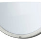 Half Moon Shaped Metal Wall Lamp With Acrylic Plate Set Of 4 White