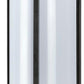 Cylindrical Shaped Plc Wall Lamp With 3d Design Set Of 4 Black And White