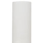 Cylindrical Dual Lighting Wall Lamp With Switch Set Of 2 Silver And White