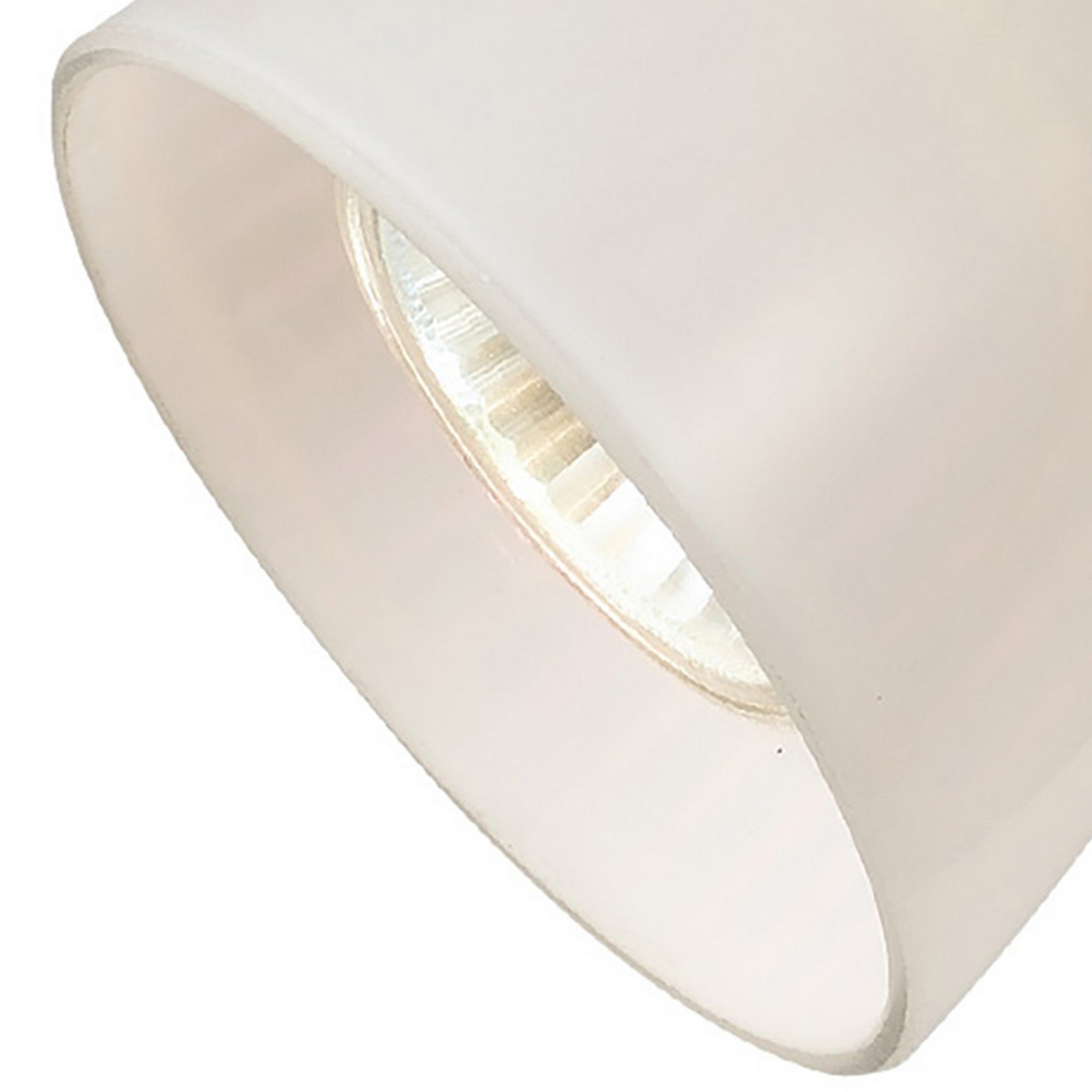 Metal Frame Glass Shade Track Light FixtureSet of 4White and Dark Bronze-zoom-4