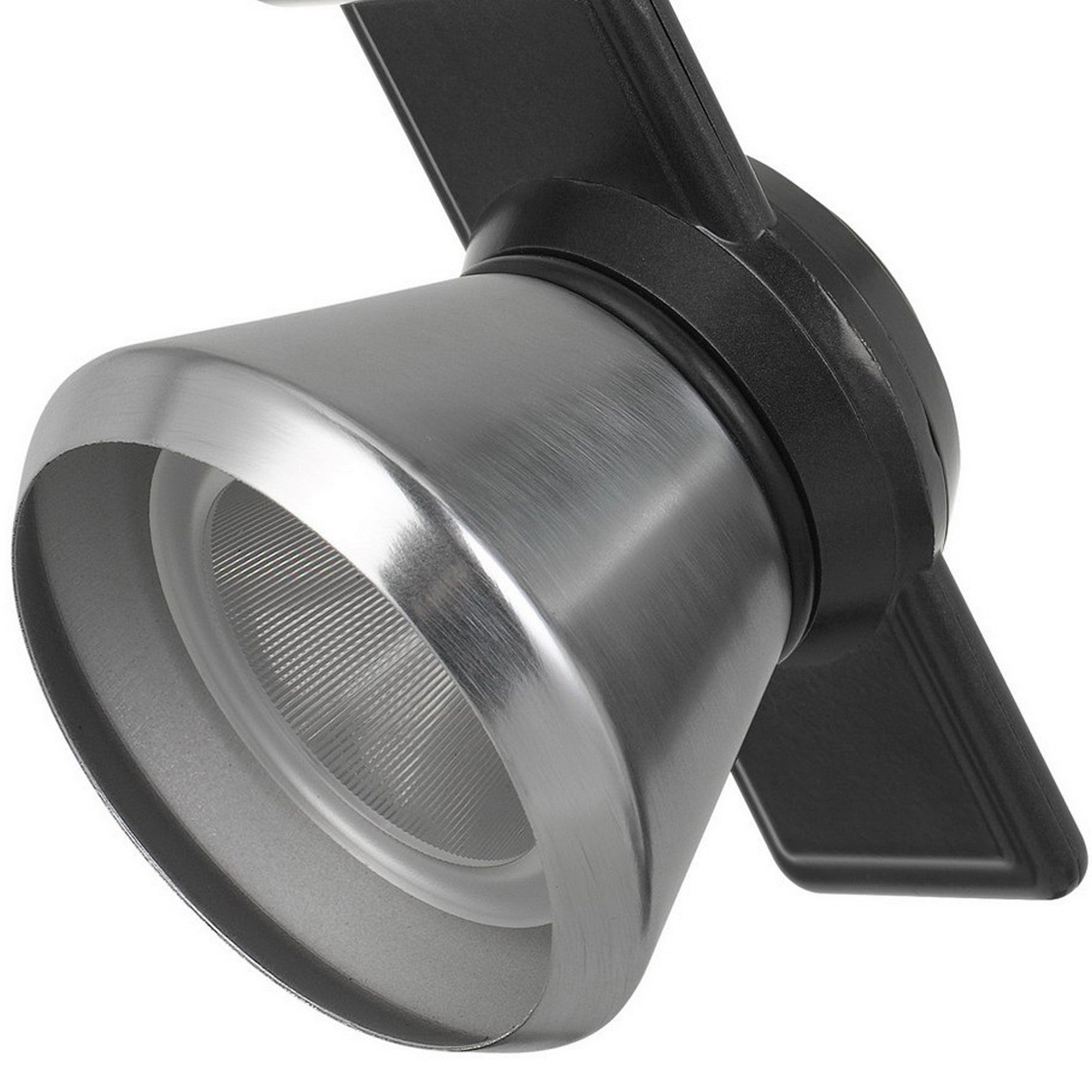 12W Integrated LED Metal Track Fixture with Cone Head Black and Silver-zoom-4