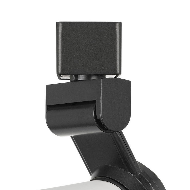 12W Integrated LED Metal Track Fixture with Cone Head Black and White-zoom-