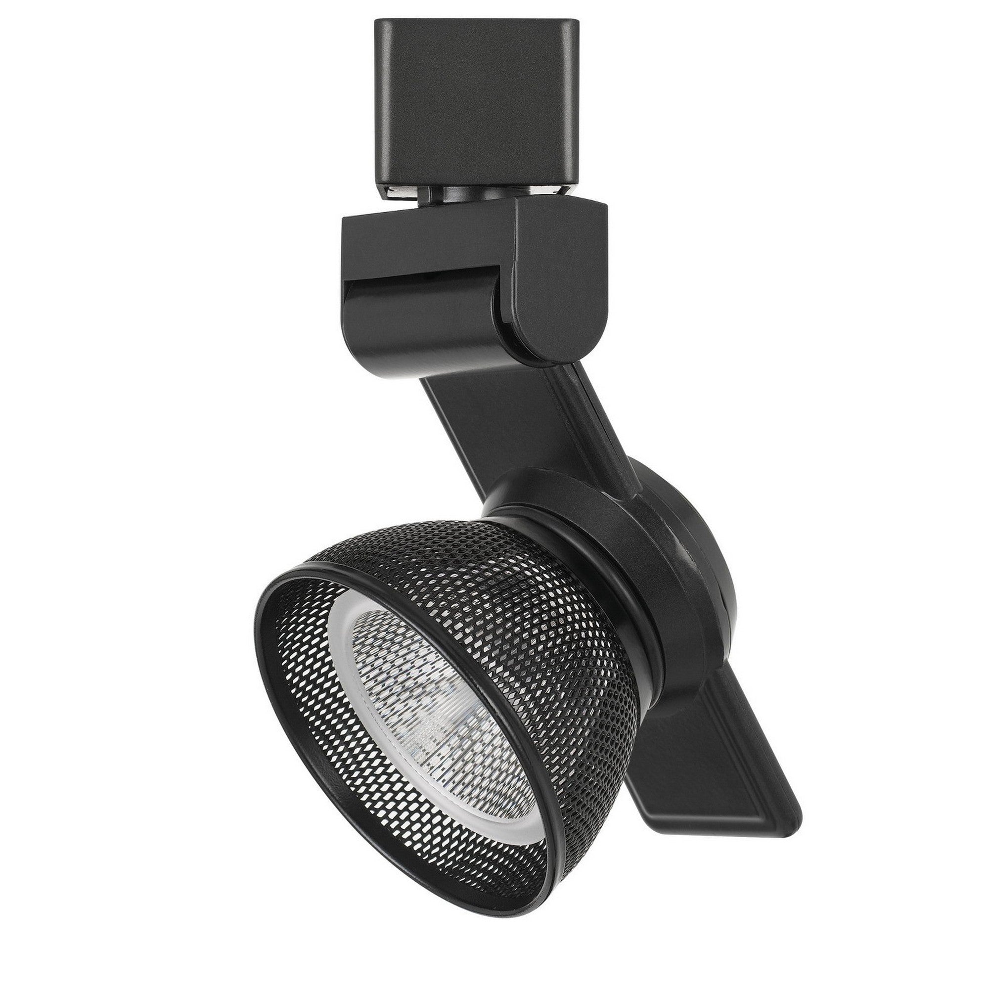 12W Integrated LED Metal Track Fixture with Mesh Head Black-zoom-1
