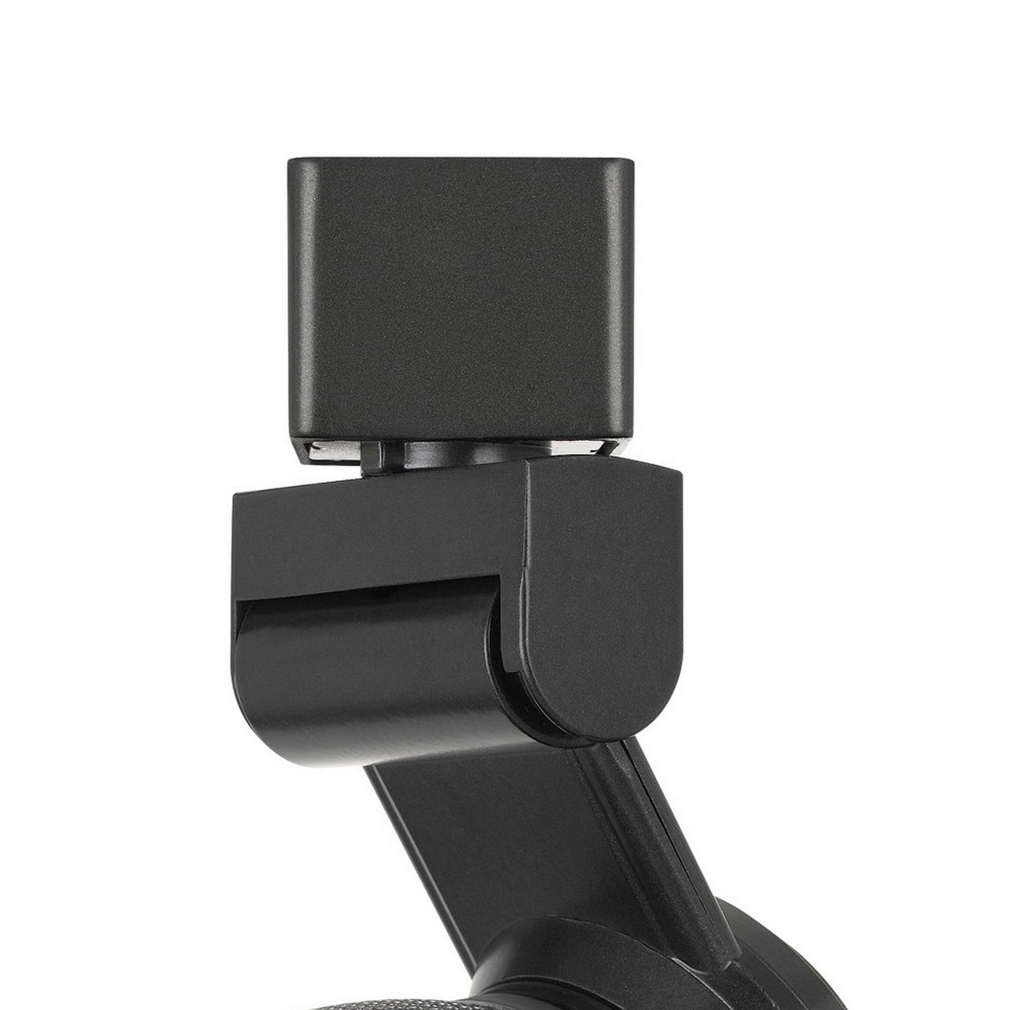 12W Integrated LED Metal Track Fixture with Mesh Head Black and Silver-zoom-2