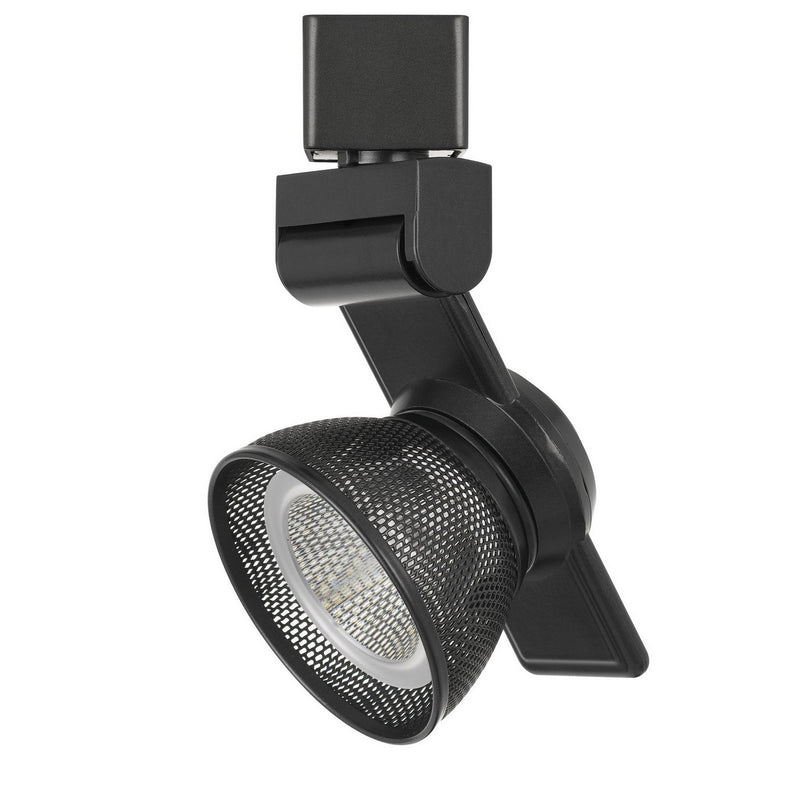 12W Integrated LED Metal Track Fixture with Mesh Head Dark Black-zoom-