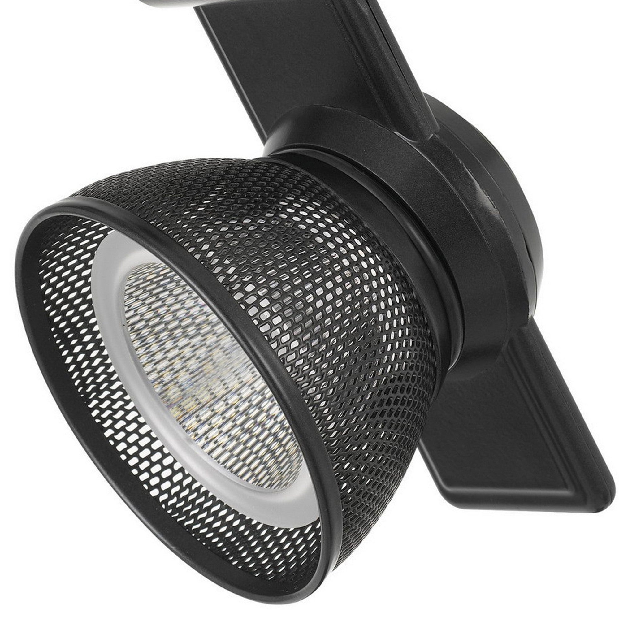 12W Integrated LED Metal Track Fixture with Mesh Head Dark Black-zoom-4