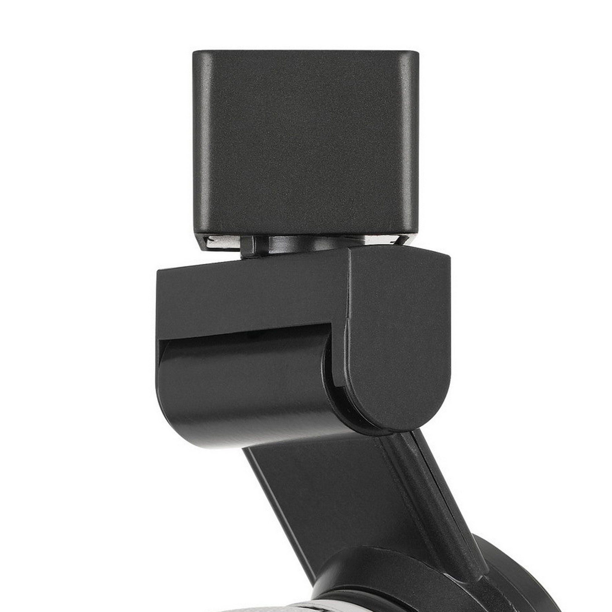 12W Integrated LED Metal Track Fixture with Mesh Head Black and White