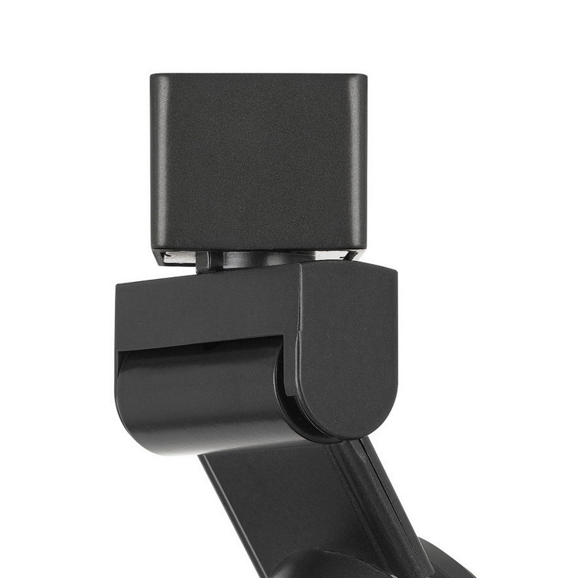 12W Integrated LED Track Fixture with Polycarbonate Head Black-zoom-2