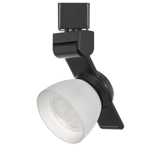 12W Integrated LED Track Fixture with Polycarbonate Head Black and White
