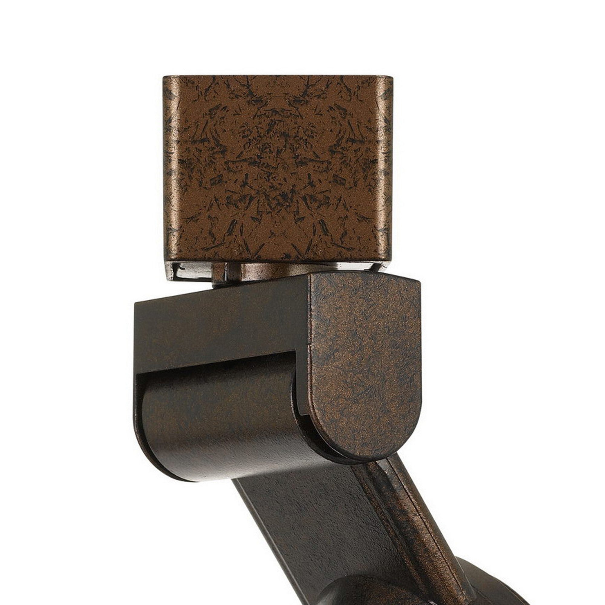 12W Integrated LED Track Fixture with Polycarbonate Head Bronze and Blue