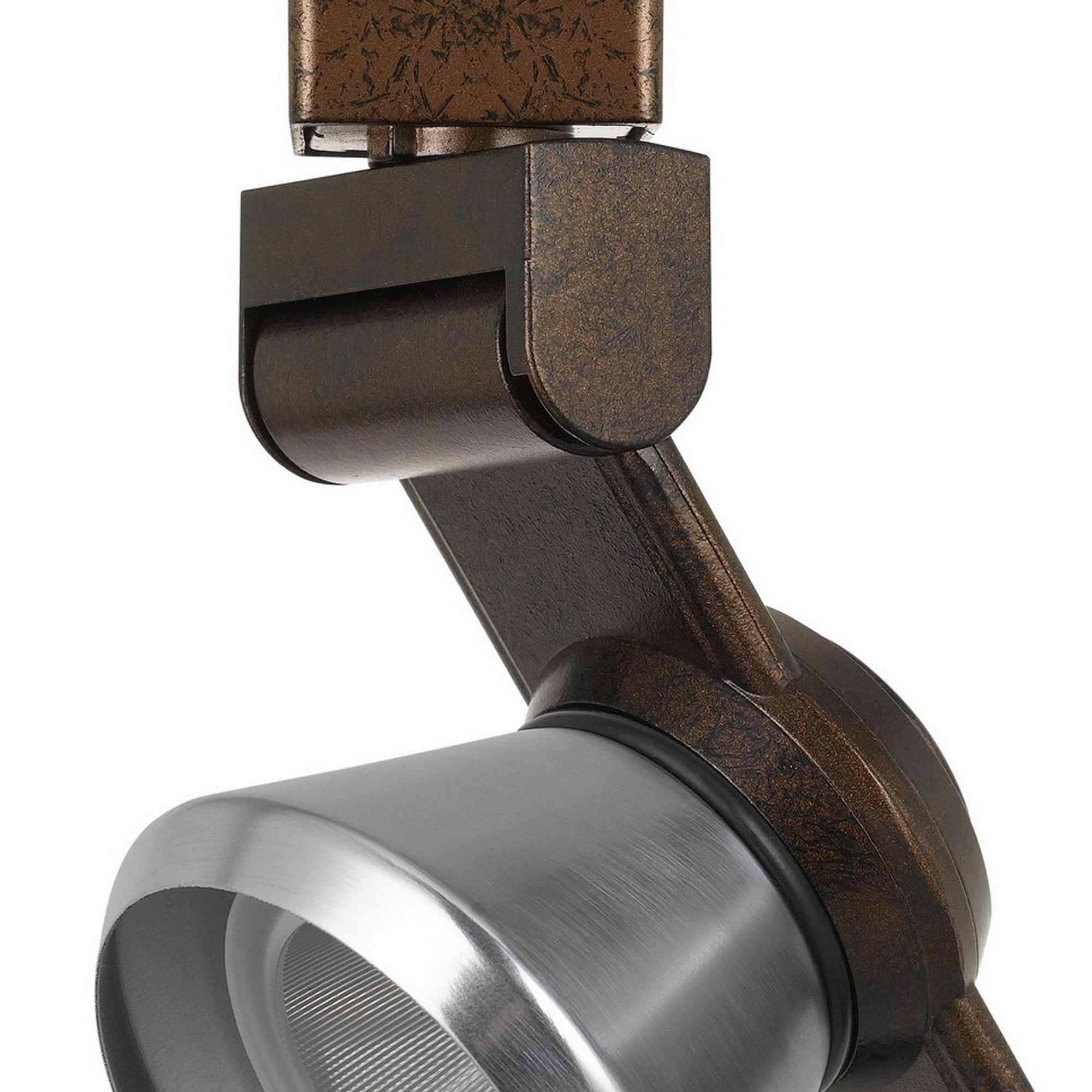 12W Integrated LED Metal Track Fixture with Cone Head Bronze and Silver-zoom-3