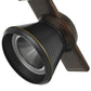 12W Integrated Cone Head LED Metal Track Fixture Bronze and Black