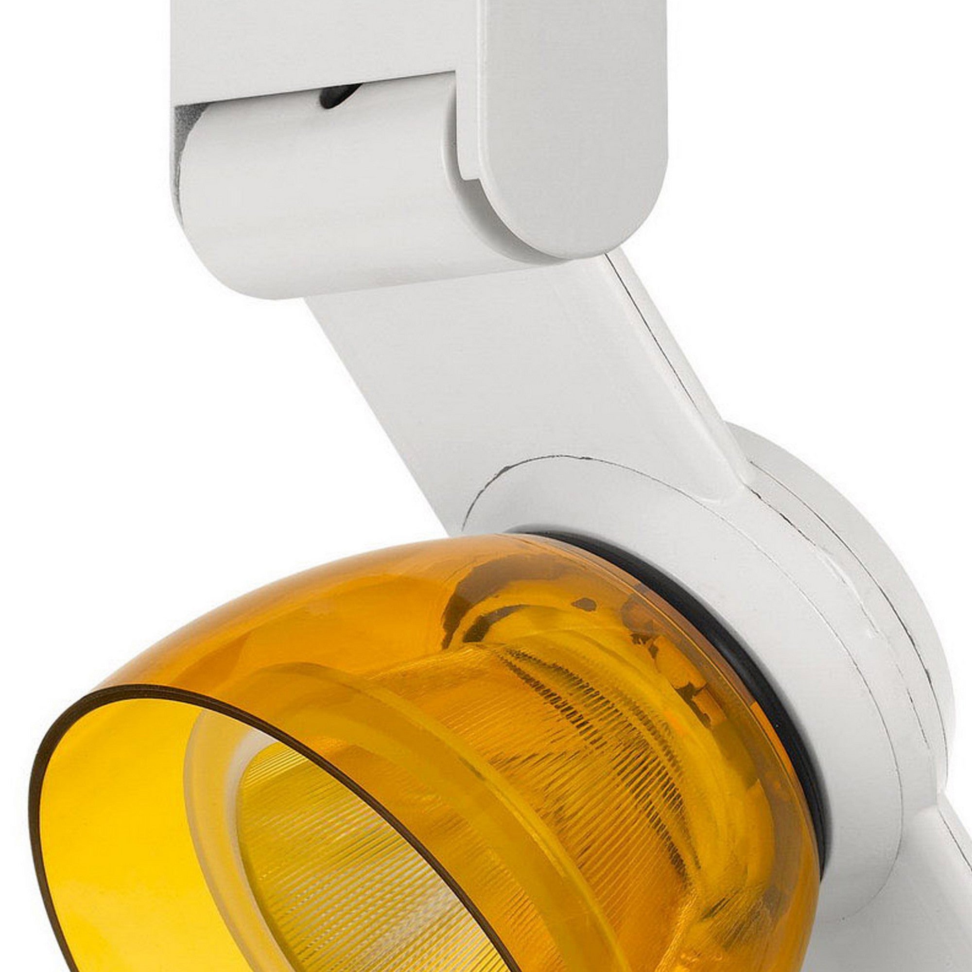 12W Integrated LED Track Fixture with Polycarbonate Head White and Yellow-zoom-3