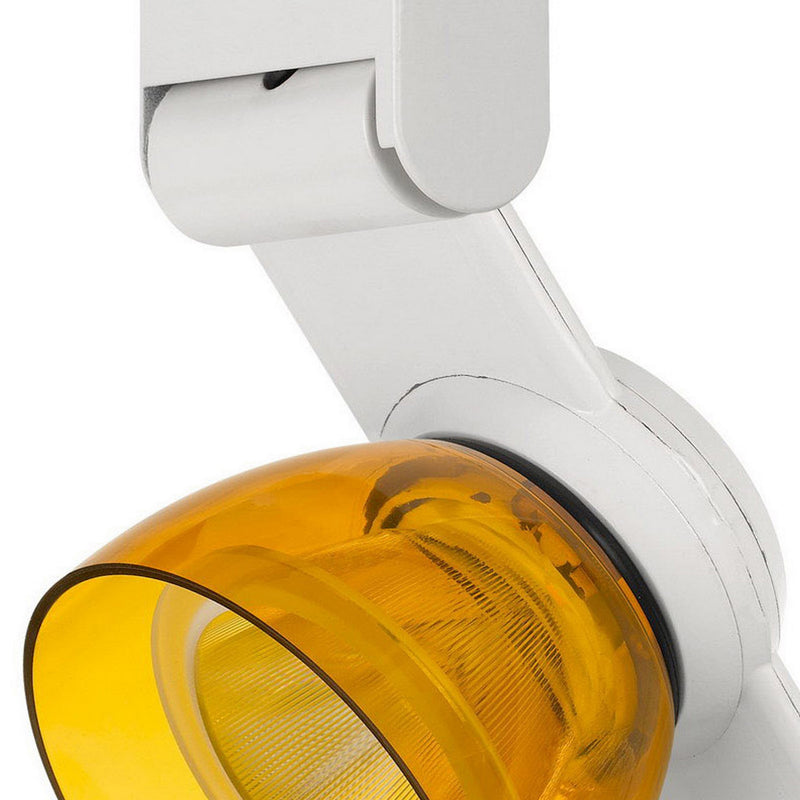 12W Integrated LED Track Fixture with Polycarbonate Head White and Yellow-zoom-