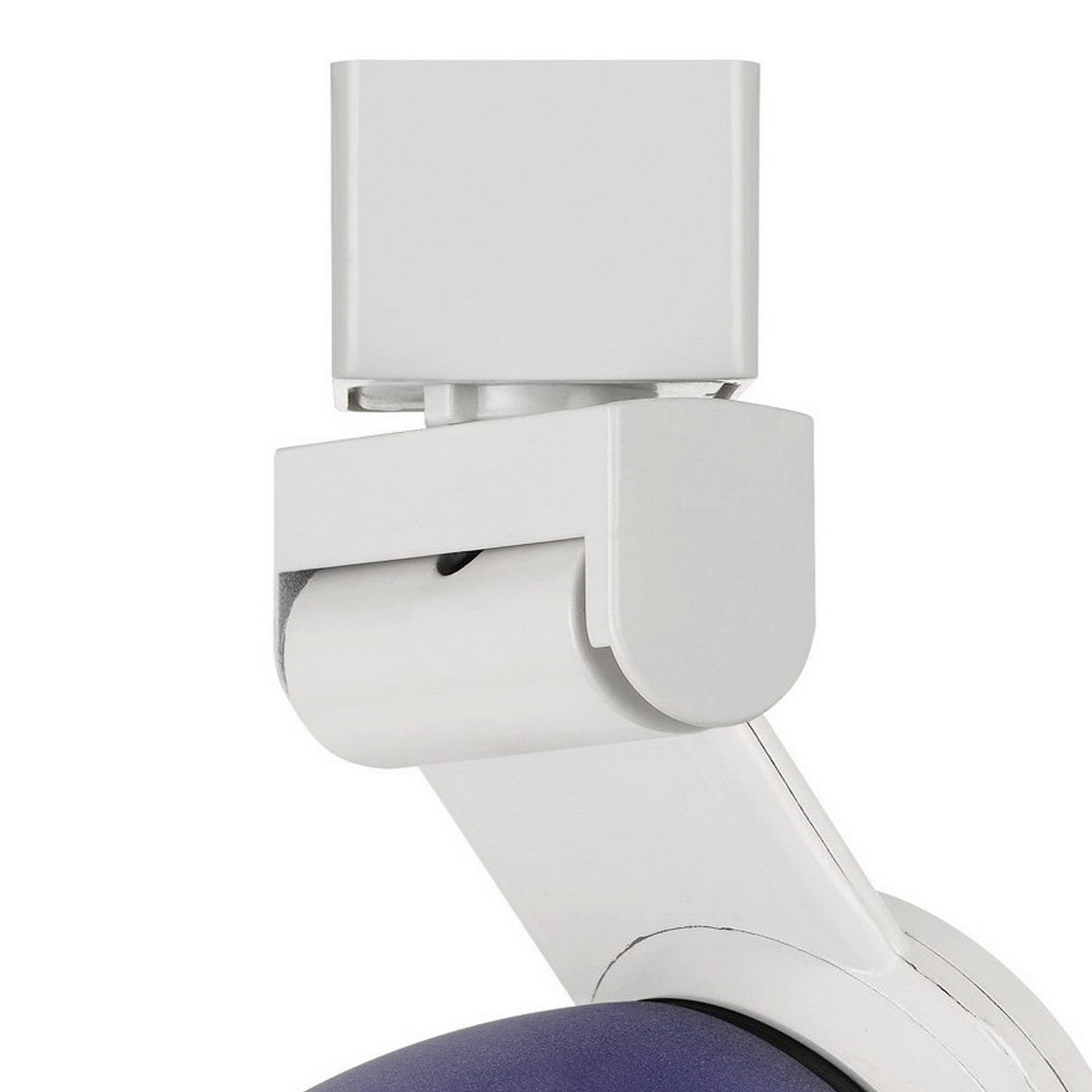 12W Integrated Metal and Polycarbonate LED Track Fixture White and Blue-zoom-2