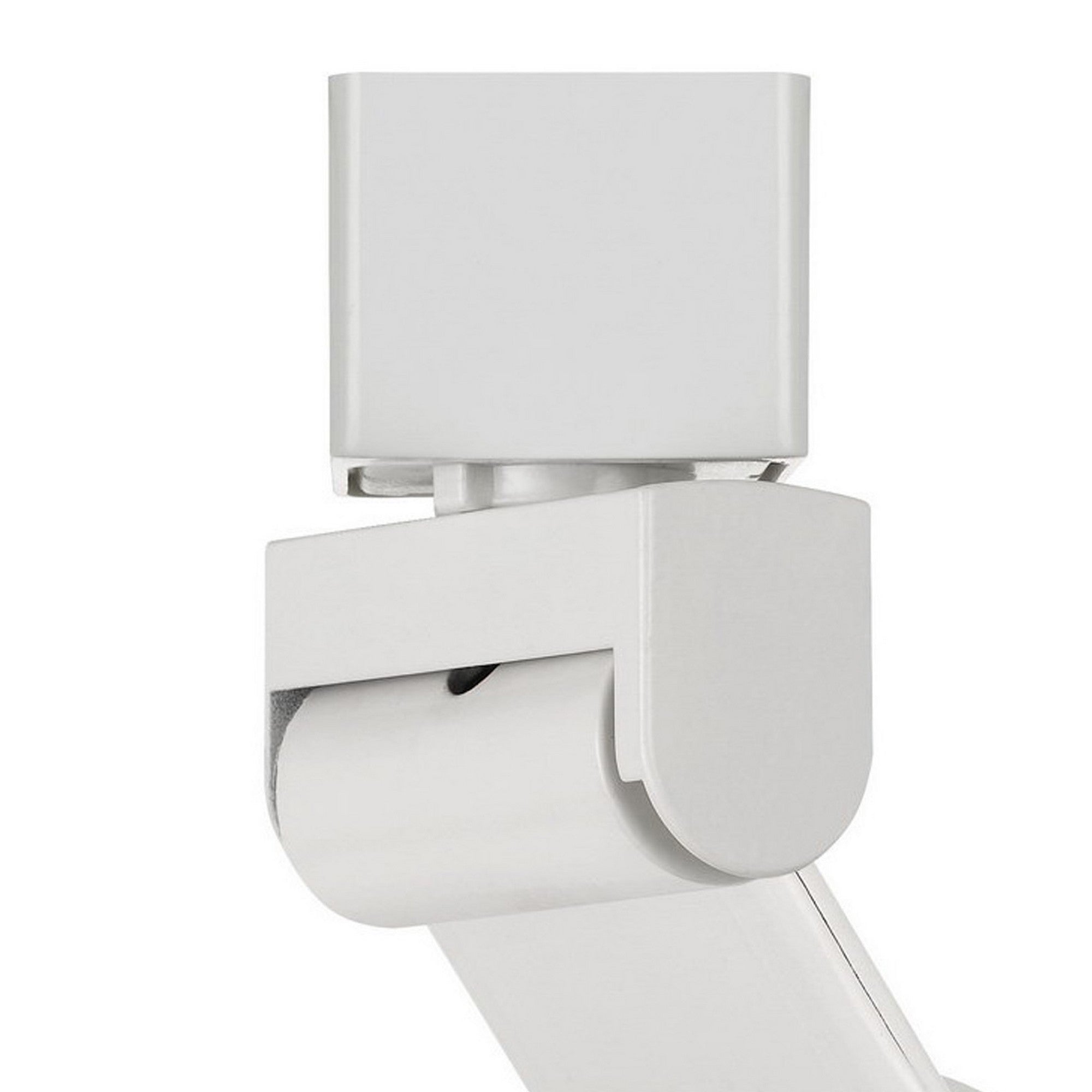 12W Integrated LED Metal Track Fixture with Cone Head White and Black-zoom-2