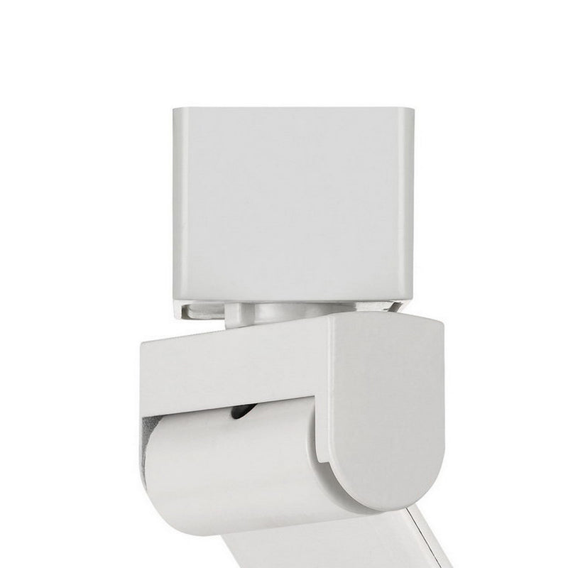 12W Integrated Cone Head LED Metal Track Fixture White and Black-zoom-