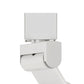 12W Integrated LED Metal Track Fixture with Cone Head White and Bronze
