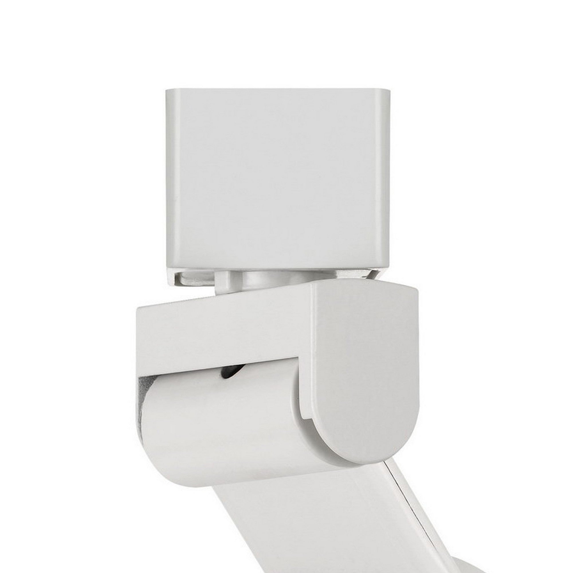 12W Integrated LED Metal Track Fixture with Cone Head White and Bronze