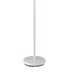 3 Way Torchiere Floor Lamp With Frosted Glass Shade And Stable Base White