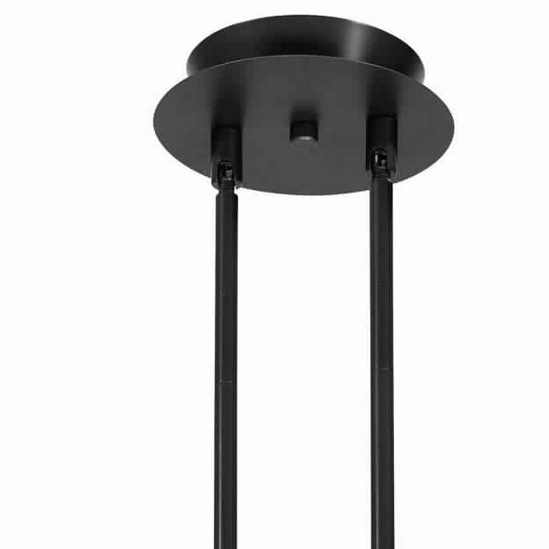 3 Light 120V Metal Track Light Fixture Black and Silver-zoom-