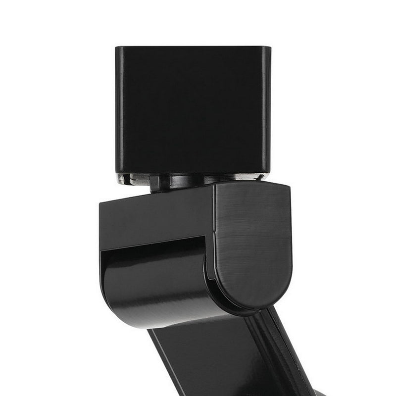 12W Integrated LED Track Fixture with Polycarbonate Head Black and Yellow-zoom-