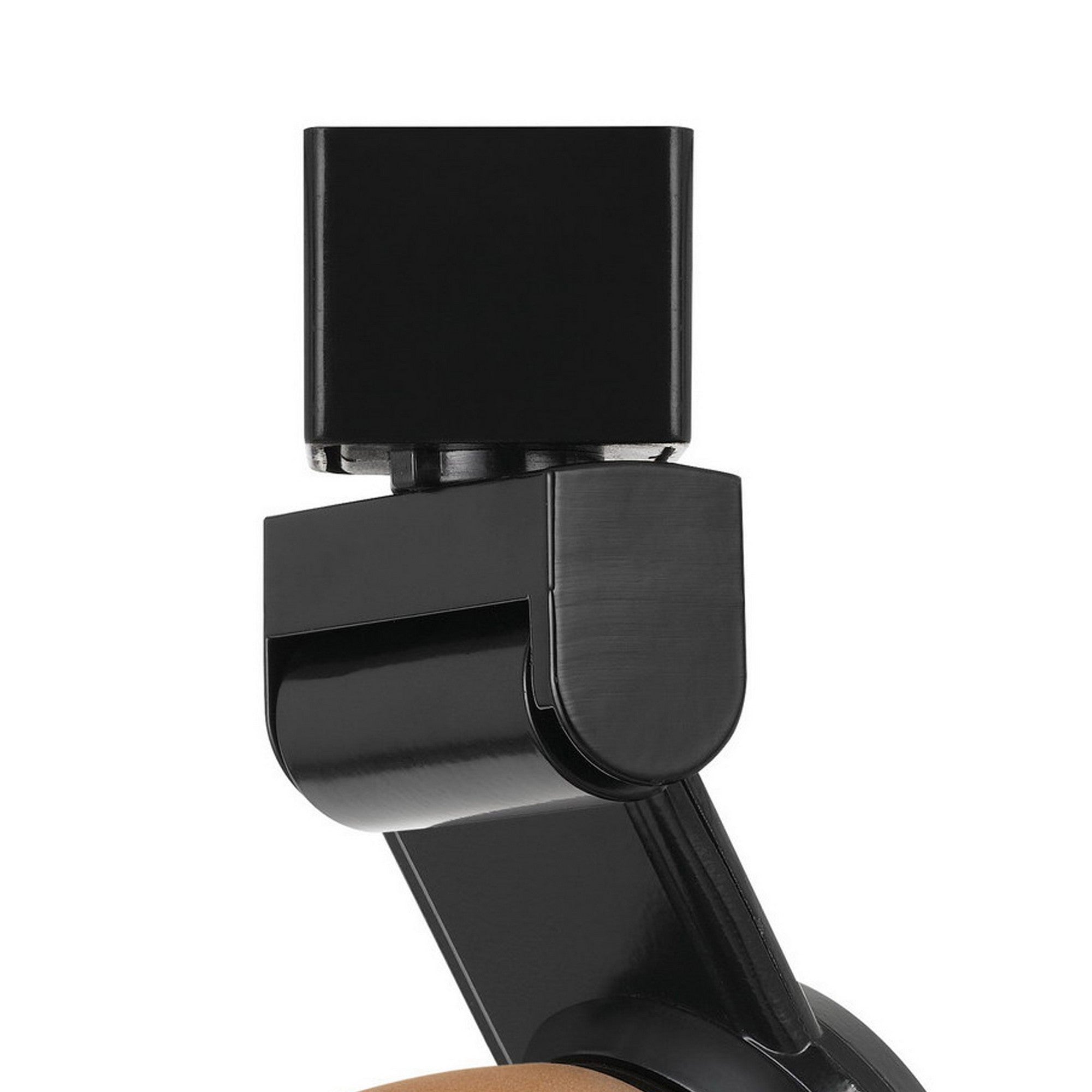 12W Integrated LED Track Fixture with Polycarbonate Head Black and Orange-zoom-2