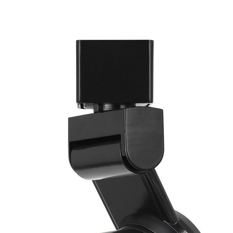 12W Integrated LED Metal Track Fixture with Cone Head Dark Black-zoom-
