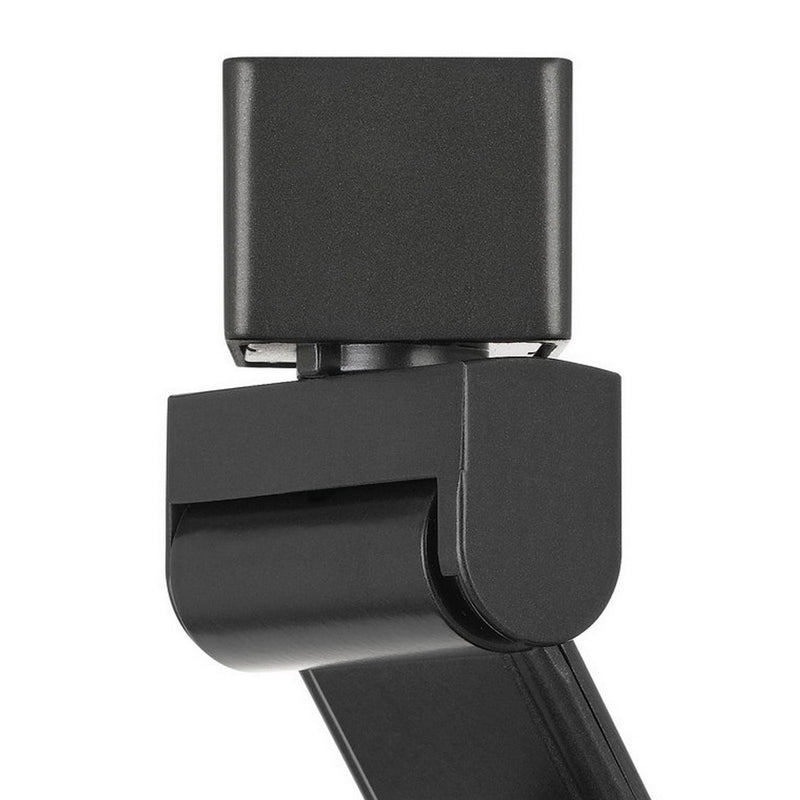 12W Integrated LED Metal Track Fixture with Cone Head Black and White-zoom-