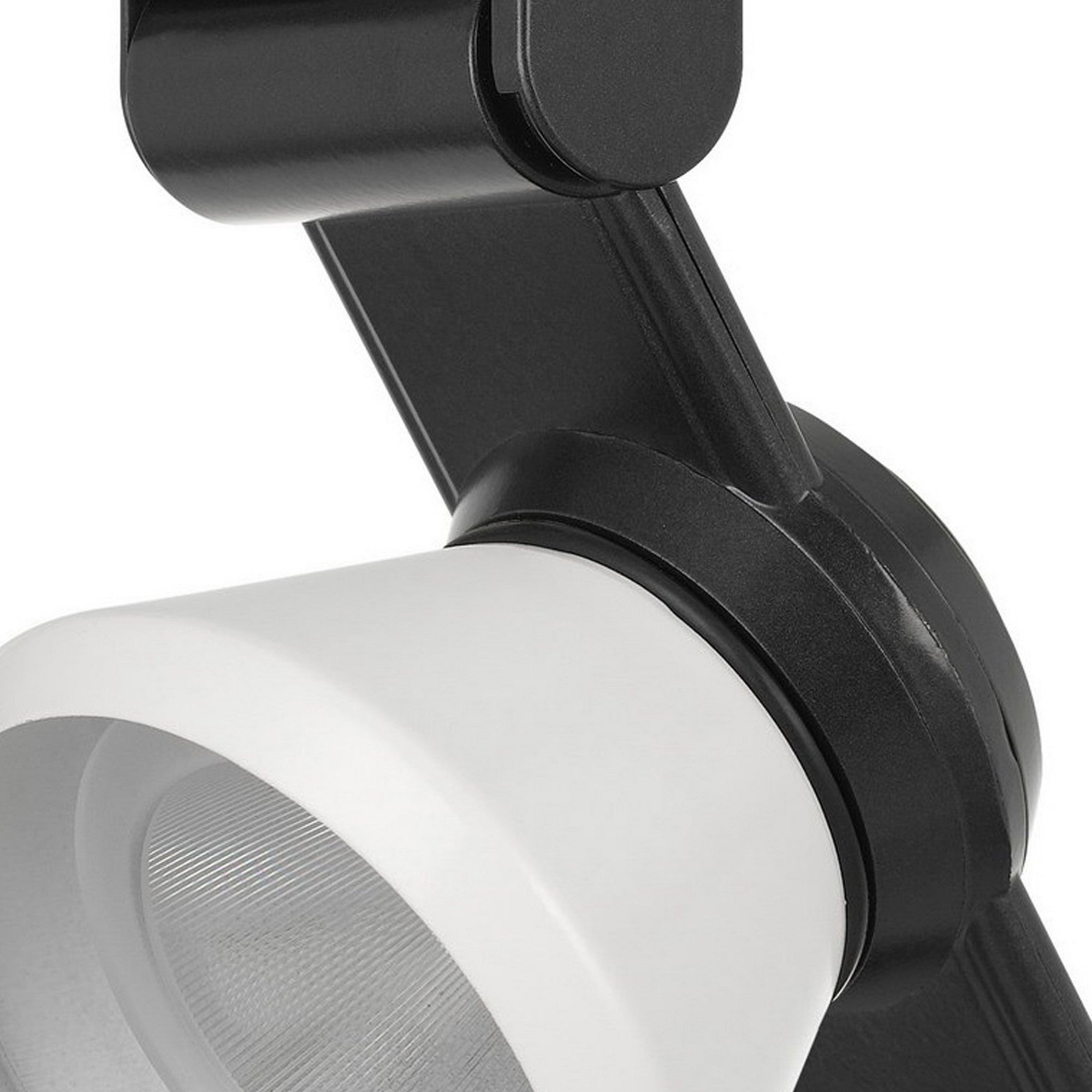 12W Integrated LED Metal Track Fixture with Cone Head Black and White-zoom-3