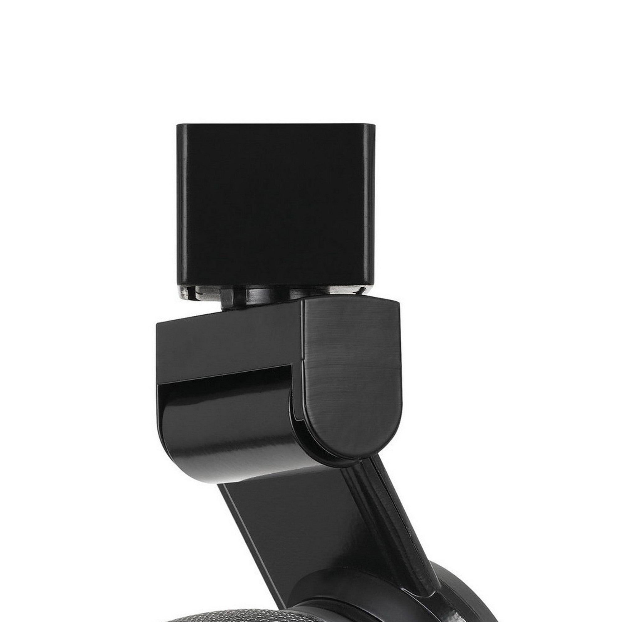 12W Integrated LED Metal Track Fixture with Mesh Head Black and Silver