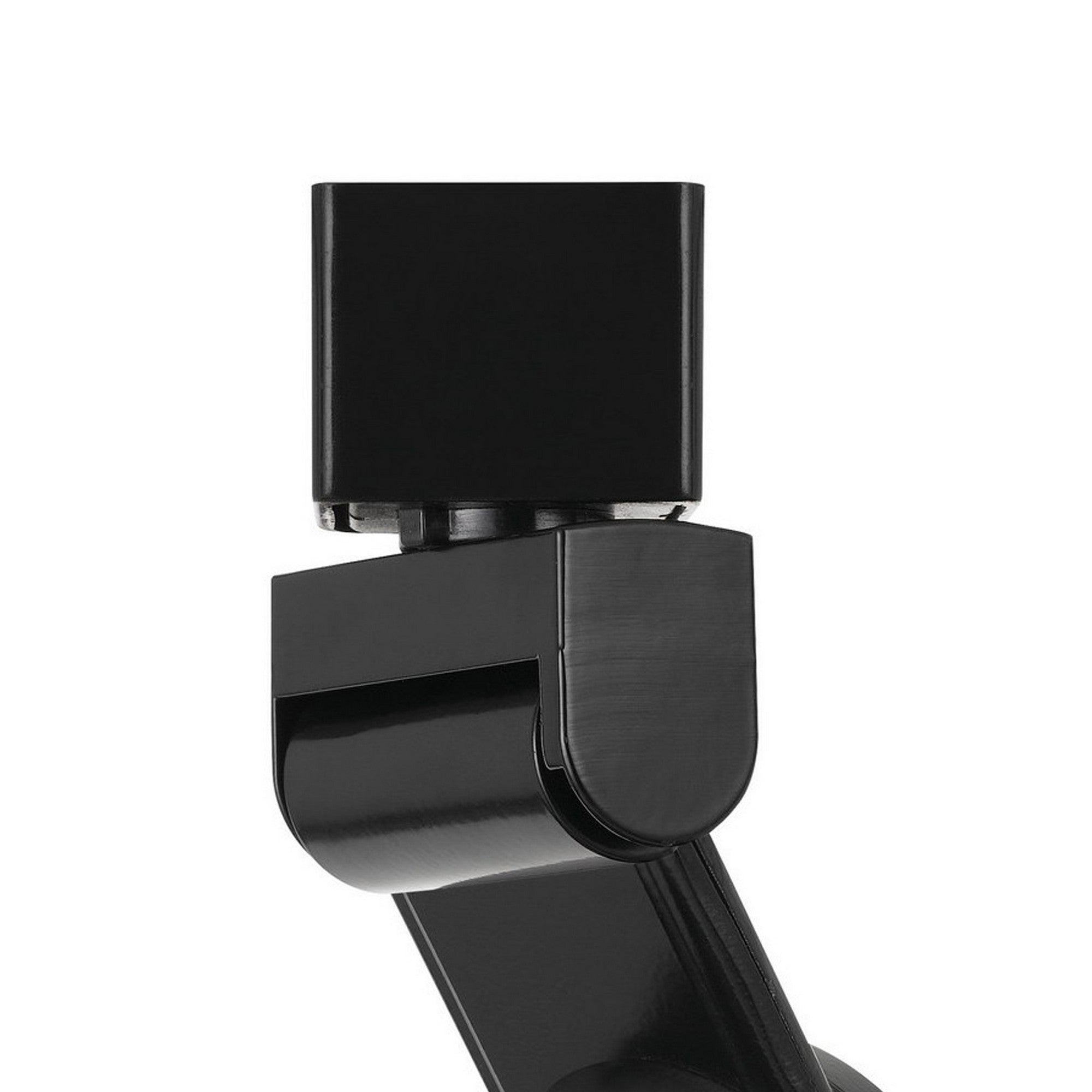 12W Integrated LED Track Fixture with Polycarbonate Head Black