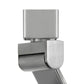12W Integrated LED Track Fixture with Polycarbonate Head Silver and Orange